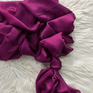 Crinkle Silk Hijab - Margenta