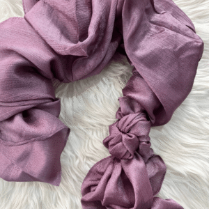 Crinkle Silk Hijab - Bubblegum