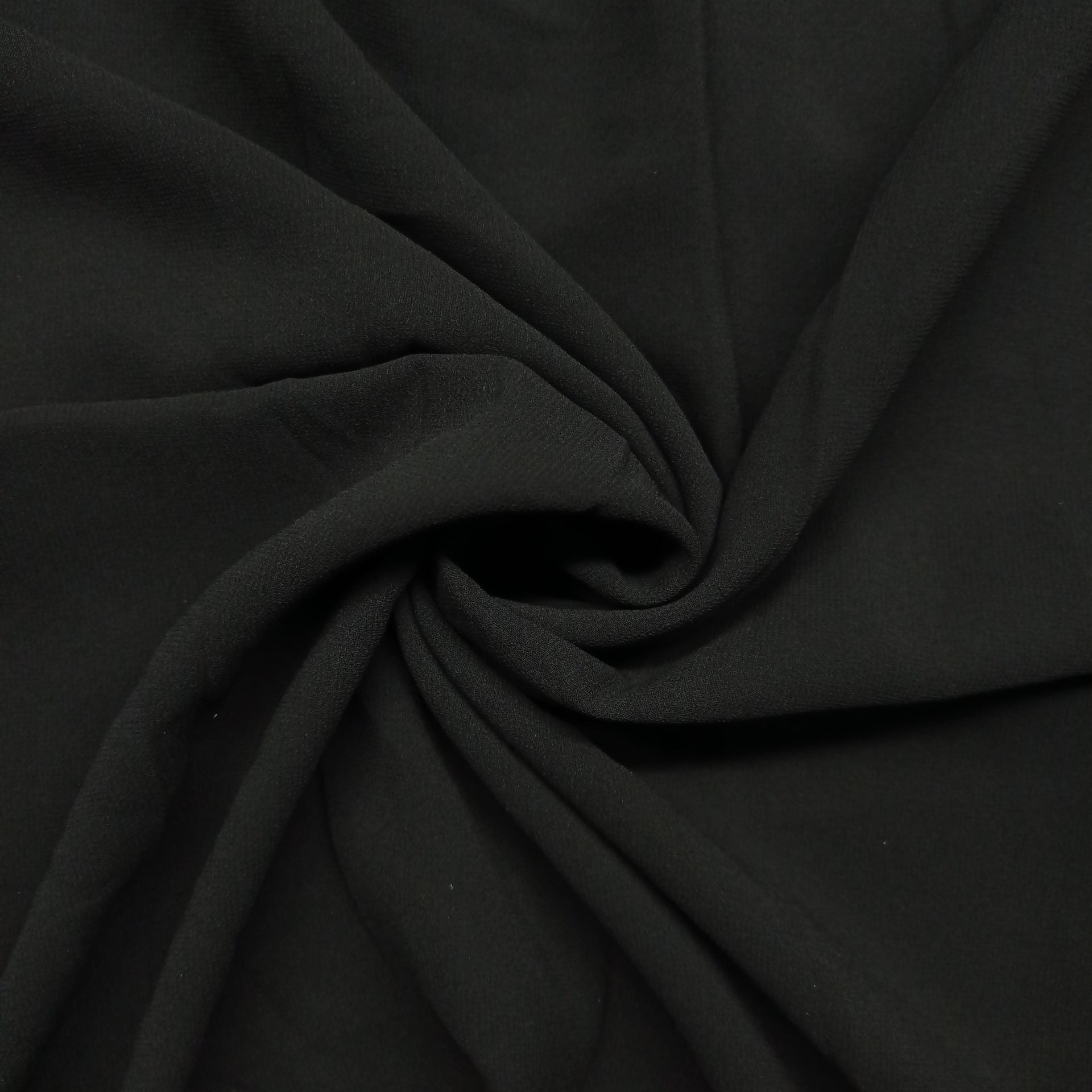 Georgette Hijab - Black