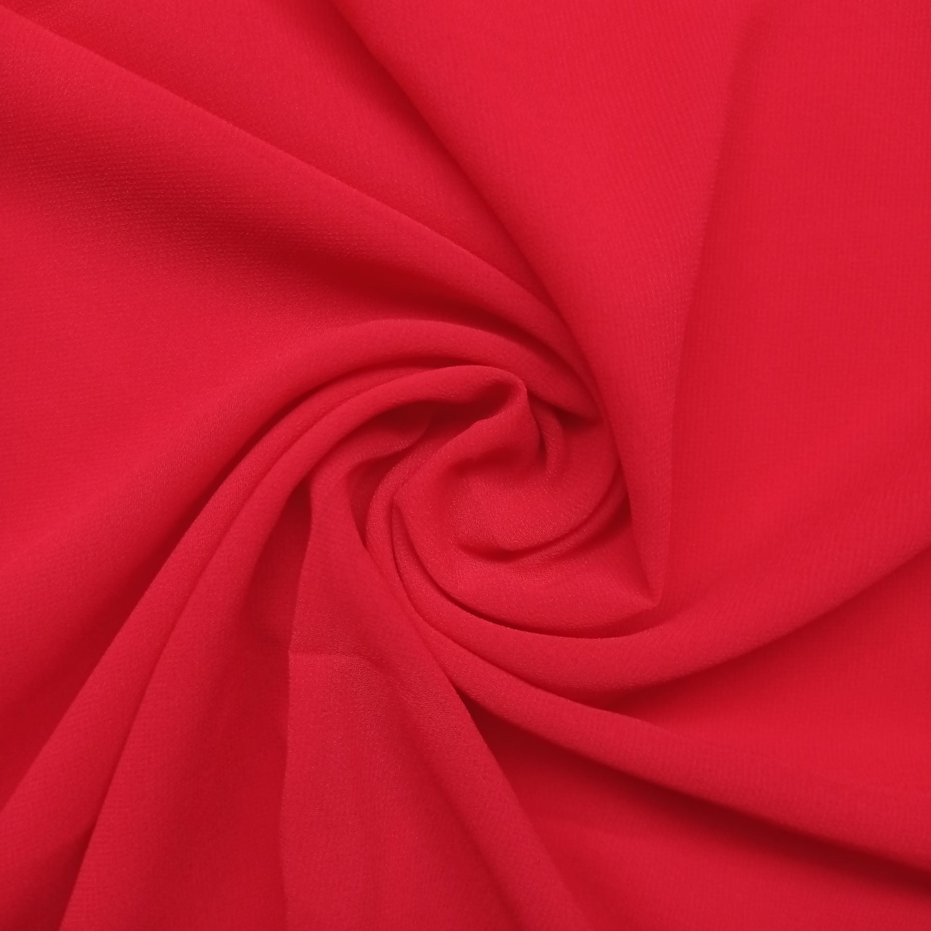 Georgette Hijab - Candy Red