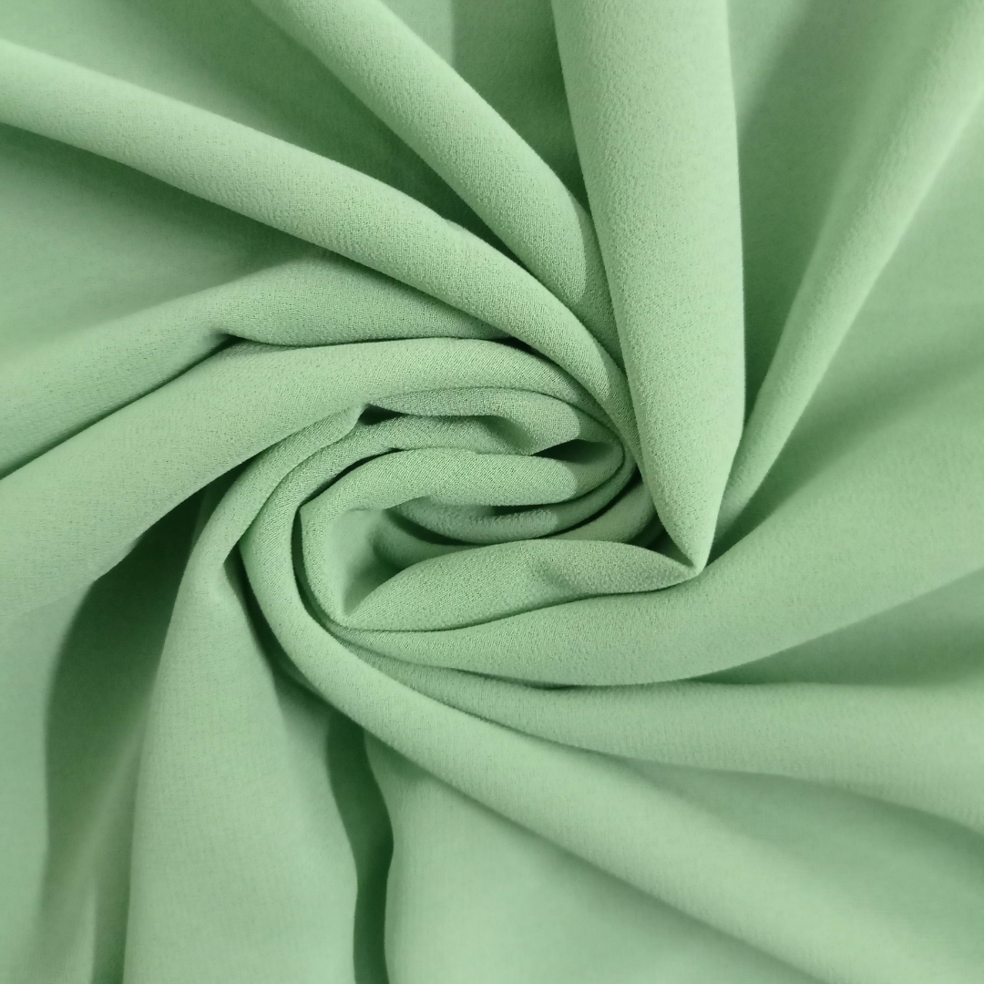 Georgette Hijab - Spring Green