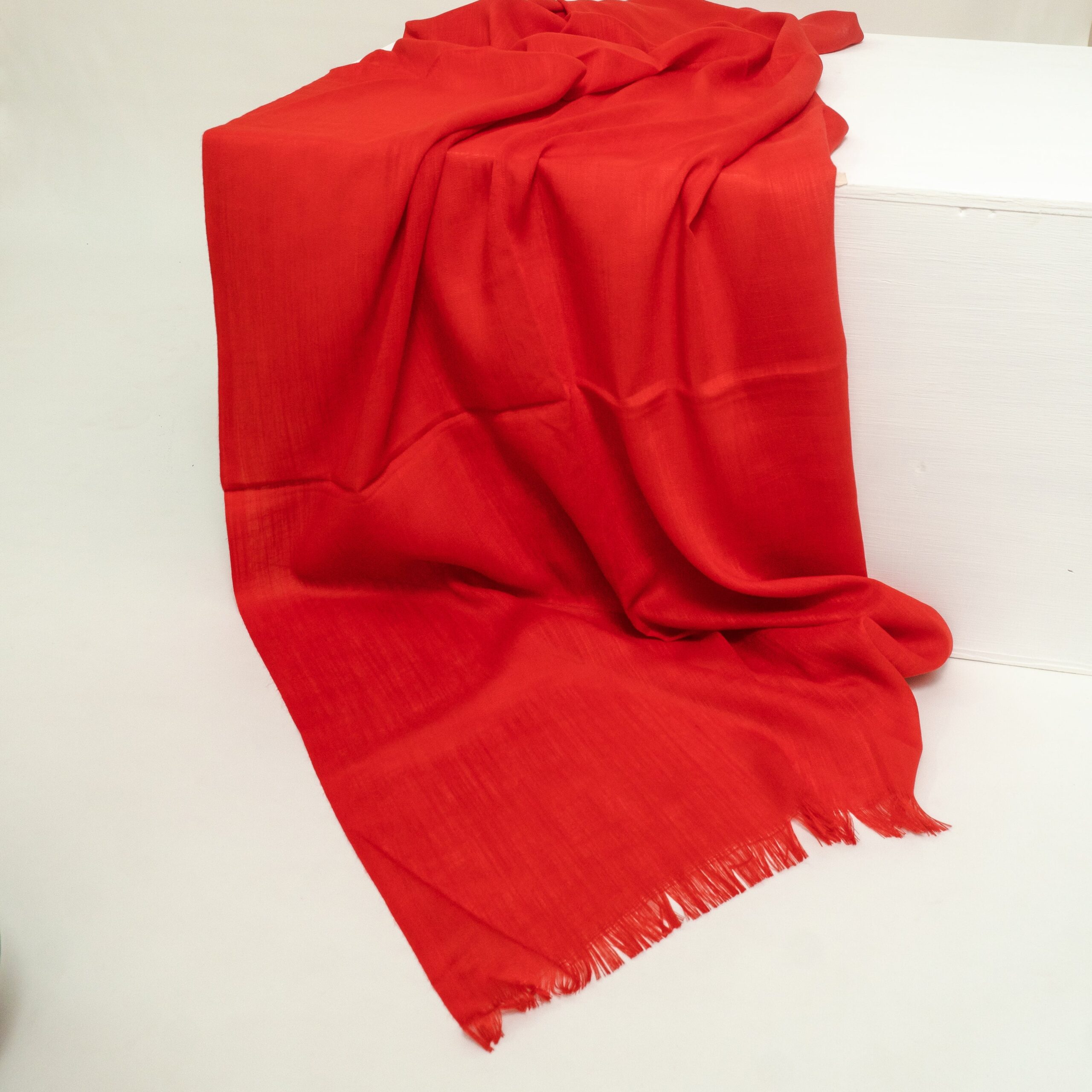 Turkish Lawn Hijab (Red)
