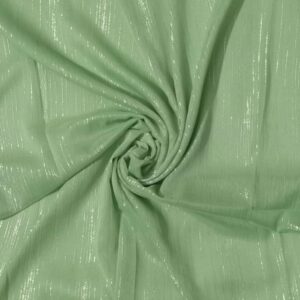 Shimmer Georgette Hijab - Pistachio