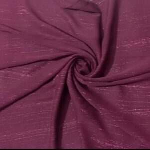 Shimmer Georgete Hijab - Maroon