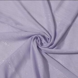 Shimmer Georgette Hijab - Lilac